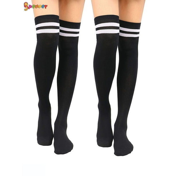 Women Crew Socks Thigh High Knee UAV Background Long Tube Dress Legging Casual Compression Stocking 